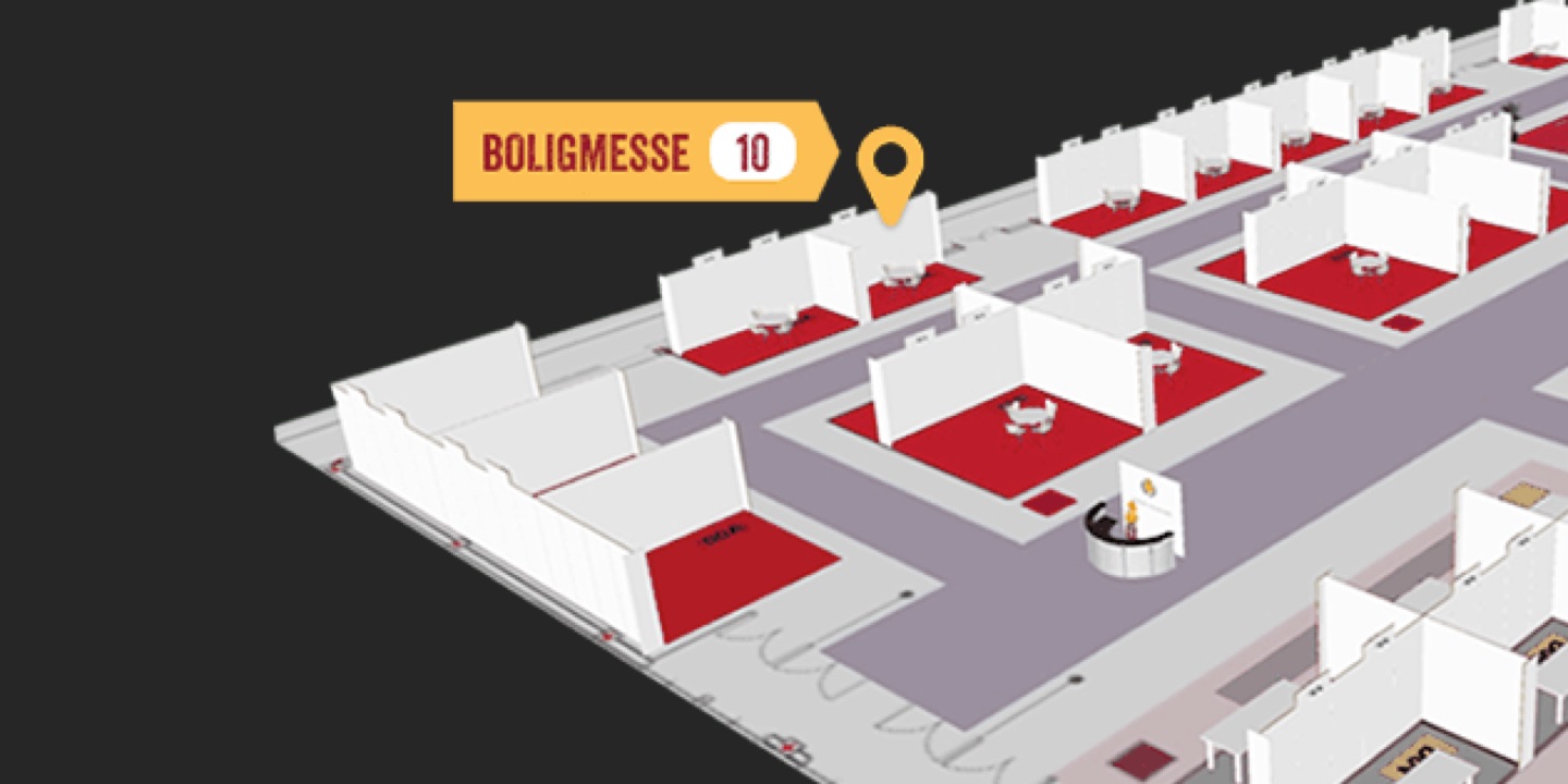 Map of exhibitors