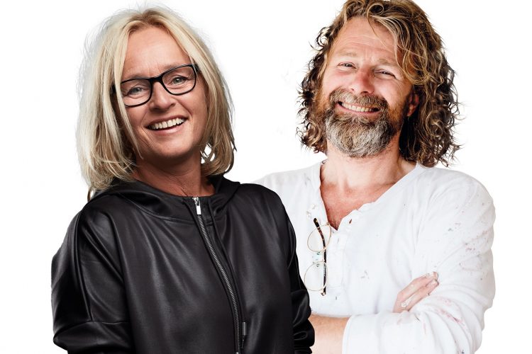 Einar og Kjersti inspirerer til kreativitet på hjemmebane